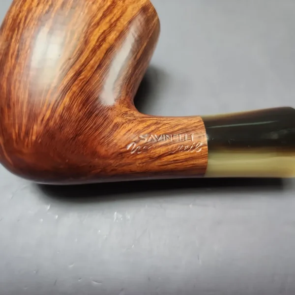 Savinelli Nonpareil 9412 Smooth Dublin Estate Briar Pipe, Unsmoked - Image 10