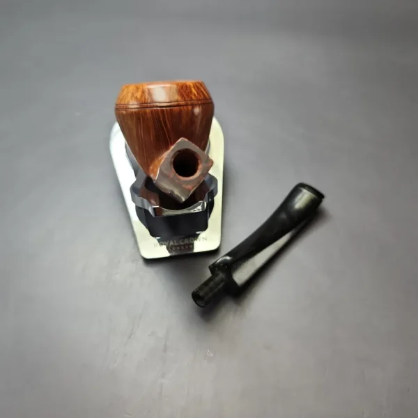 Elliott Nachwalter Pipeworks Smooth Bulldog Estate Briar Pipe, American Estates - Image 13