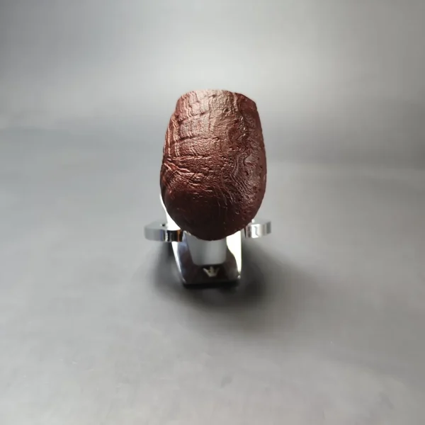 MBSD Briars by Piero Vitale Vintage Sandblasted Brandy w/ Boxwood Briar Pipe, New - Image 4