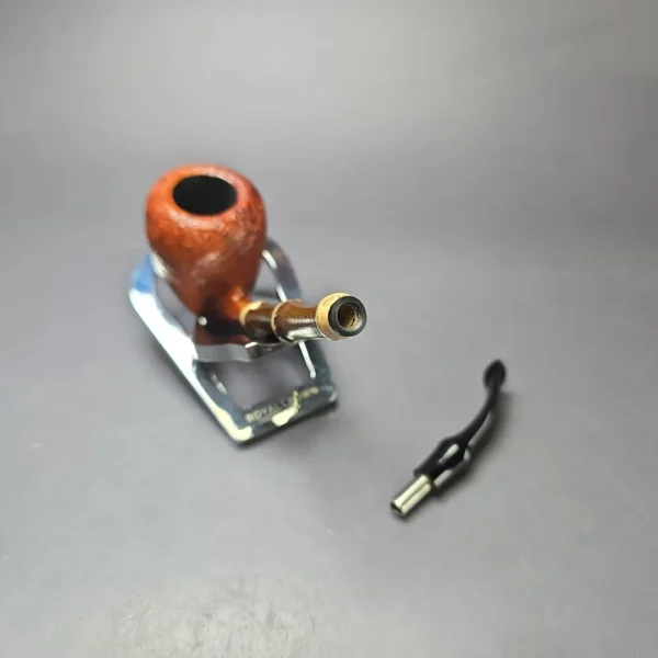MBSD Briars Modern Masters 1 Sandblasted Peewit w/ Bamboo Briar Pipe, New - Image 12