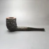 James Upshall Bark Group 6 Partially Rusticated Billiard Estate Briar Pipe, Unsmoked, 9mm - Image 2
