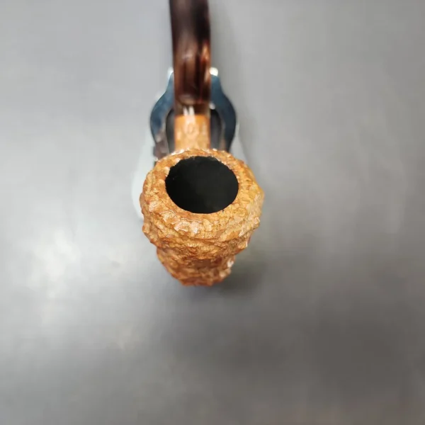 Tobacco Village 912 Rusticated Bent Dublin Estate Briar Pipe, Italian Estates - Image 4