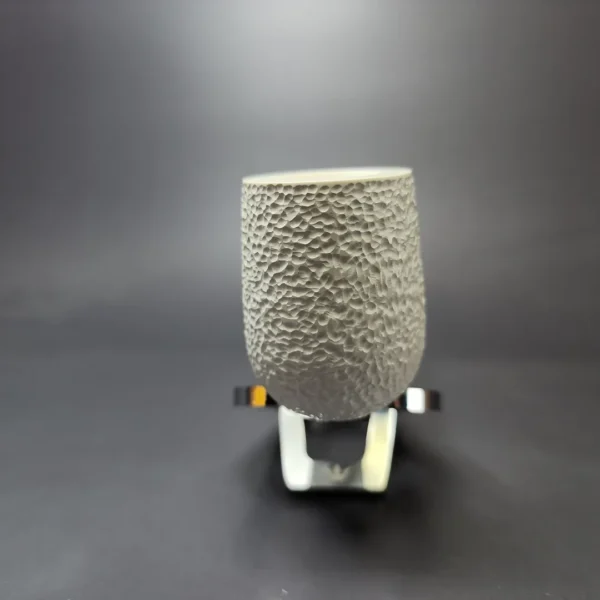 MBSD Meerschaum Deluxe Rusticated Billiard Block Meerschaum Pipe, New - Image 3