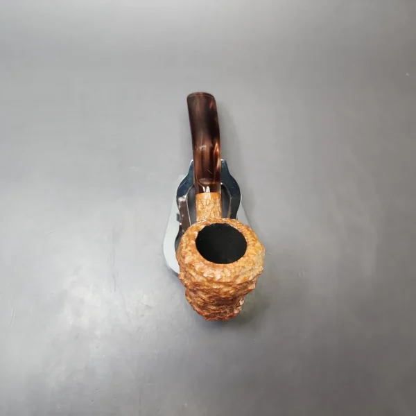 Tobacco Village 912 Rusticated Bent Dublin Estate Briar Pipe, Italian Estates - Image 6