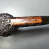 James Upshall Bark Group 6 Partially Rusticated Billiard Estate Briar Pipe, Unsmoked, 9mm - Image 10