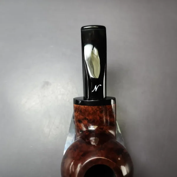 Nording Limited B Smooth Squat Tomato Estate Briar Pipe, Unsmoked - Image 5