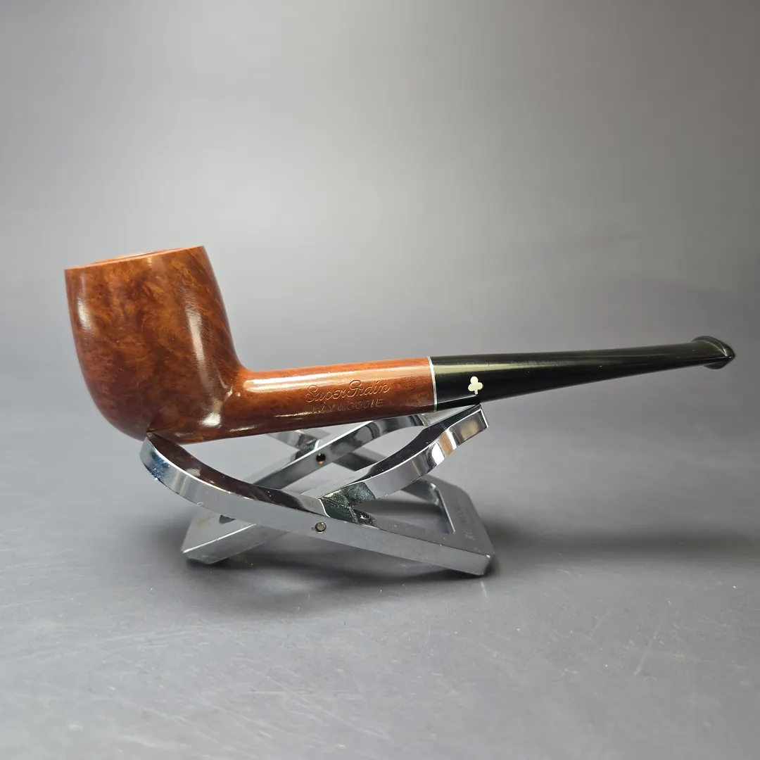 Kaywoodie Pre-1955 Super Grain 37 Smooth Billiard Estate Briar Pipe, Unsmoked - Image 2