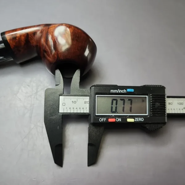 Nording Limited B Smooth Squat Tomato Estate Briar Pipe, Unsmoked - Image 8