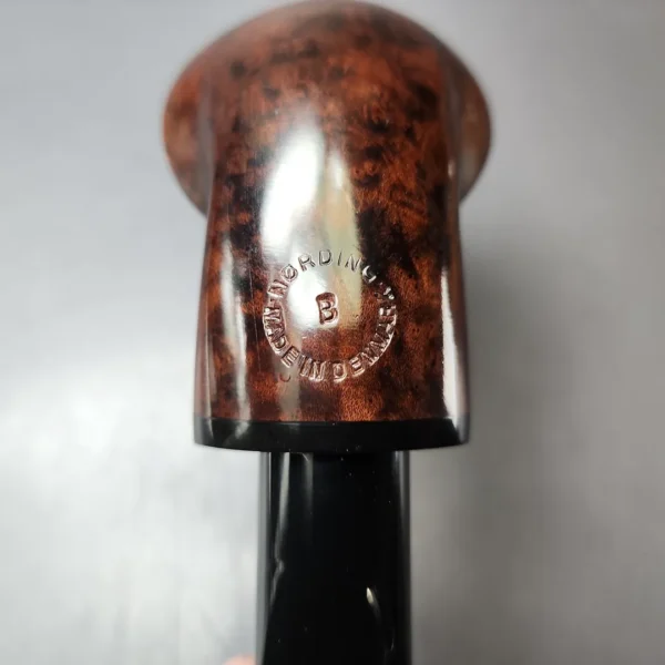 Nording Limited B Smooth Squat Tomato Estate Briar Pipe, Unsmoked - Image 9