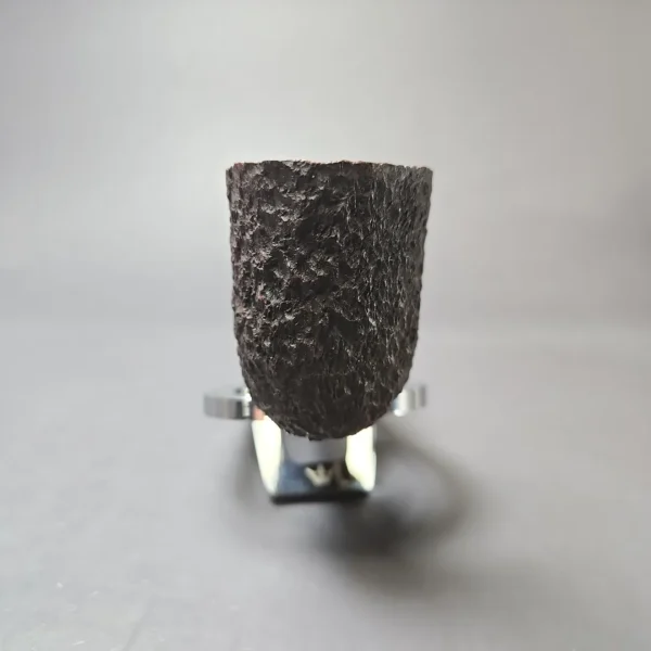 James Upshall Bark Group 6 Rusticated Zulu Estate Briar Pipe, Unsmoked - Image 3