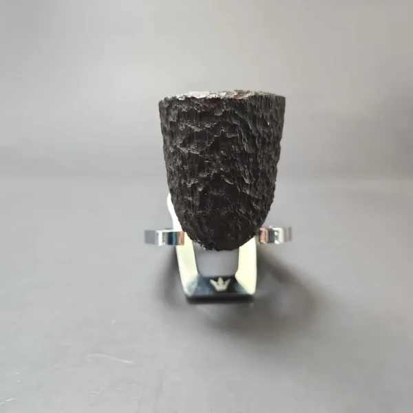 James Upshall Bark Group 5 Rusticated Dublin Estate Briar Pipe, Unsmoked - Image 3