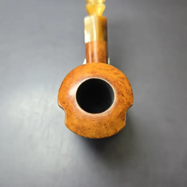 Unknown (Edward's?) XL Smooth Freehand Estate Briar Pipe, American Estates - Image 5