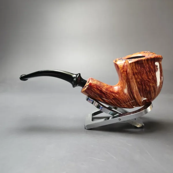 Nording Red Grain 1 Smooth Freehand Estate Briar Pipe, Unsmoked - Image 7