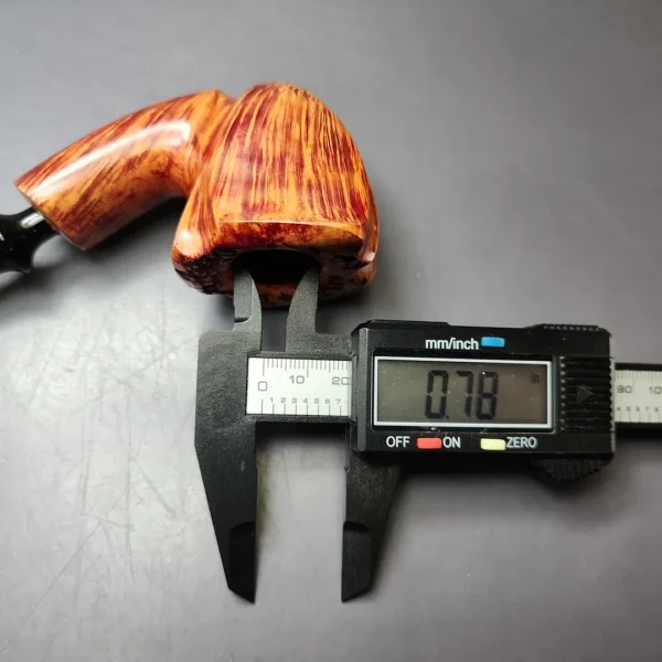 Nording Red Grain 1 Smooth Freehand Estate Briar Pipe, Unsmoked - Image 9