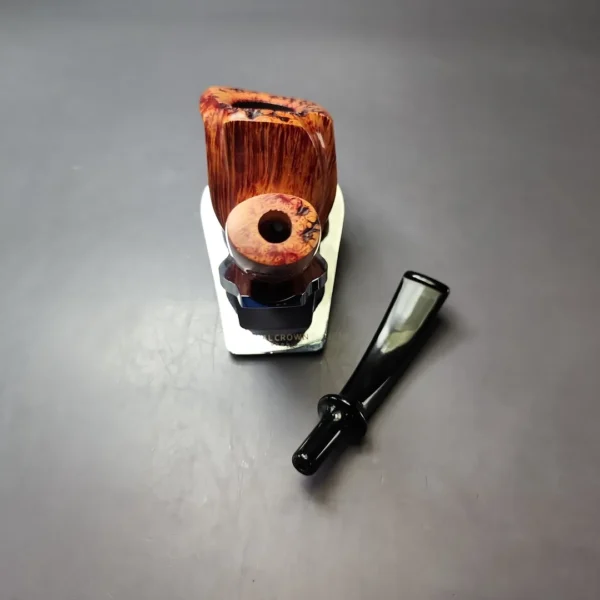 Nording Red Grain 1 Smooth Freehand Estate Briar Pipe, Unsmoked - Image 10
