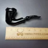 Nording Black Smooth Freehand Estate Briar Pipe, Unsmoked - Image 8