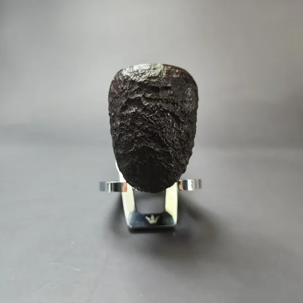 James Upshall Bark Group 6 Partially Rusticated Rhodesian Estate Briar Pipe, Unsmoked - Image 3