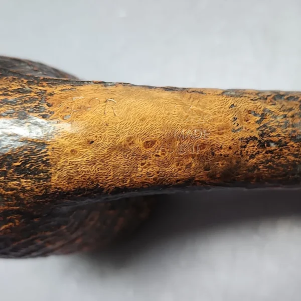 Sasieni Slendaline 59 R Sandblasted Bent Billiard Estate Briar Pipe, English Estates - Image 8