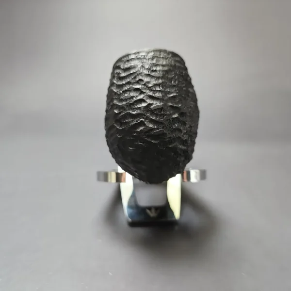 MBSD Briars by Piero Vitale Black Rusticated Brandy w/ Boxwood Briar Pipe, New - Image 3