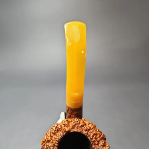 Don Carlos Rusticated Saxophone Dublin Estate Briar Pipe, Italian Estates - Image 6