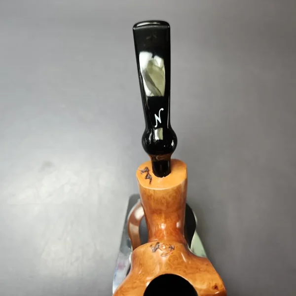 Nording Virgin Grain 1 Smooth Freehand Estate Briar Pipe, Unsmoked - Image 5