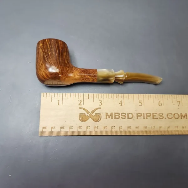 Unknown (Edward's?) Smooth Freehand Sitter Estate Briar Pipe, American Estates - Image 8