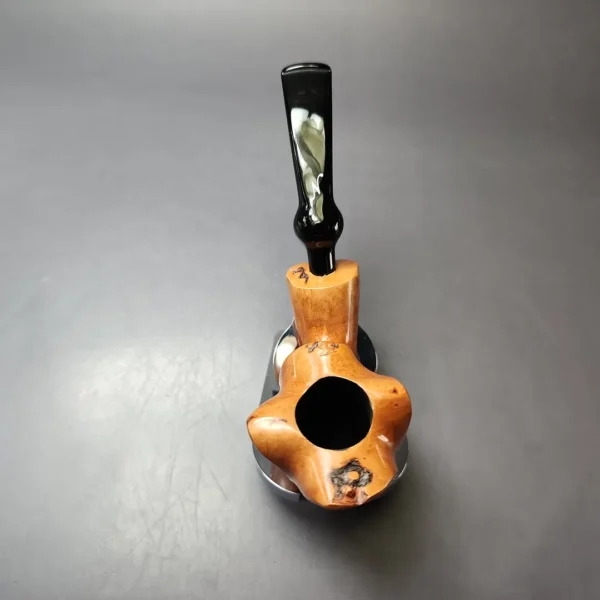 Nording Virgin Grain 1 Smooth Freehand Estate Briar Pipe, Unsmoked - Image 6