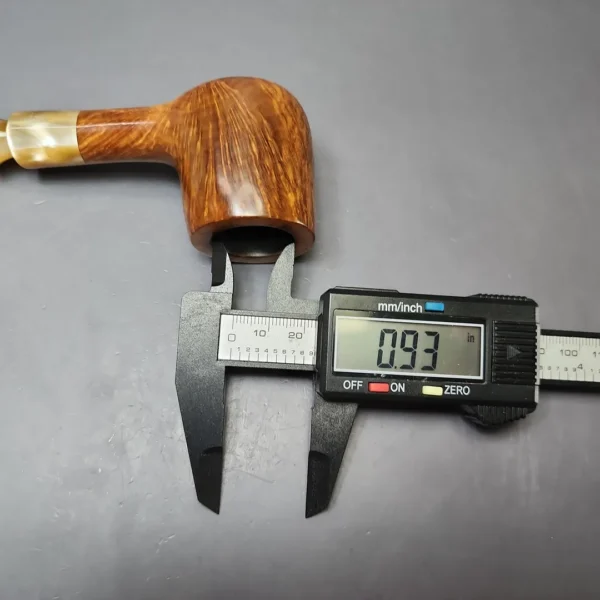 Unknown (Edward's?) Smooth Freehand Sitter Estate Briar Pipe, American Estates - Image 9