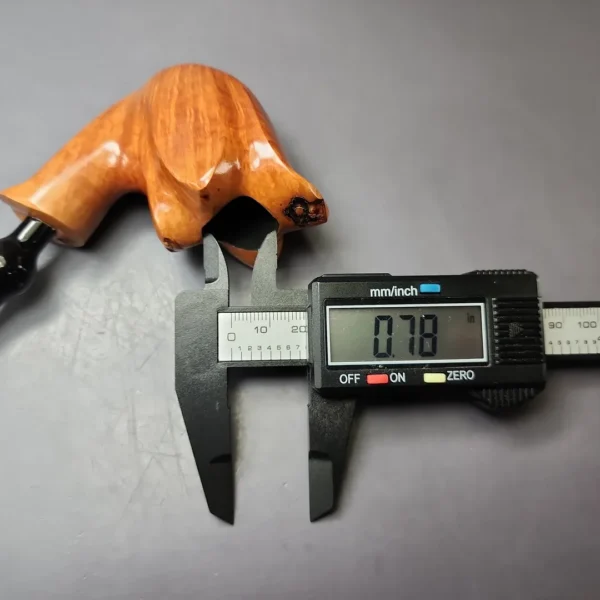 Nording Virgin Grain 1 Smooth Freehand Estate Briar Pipe, Unsmoked - Image 9