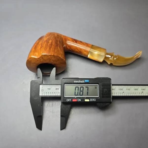 Unknown (Edward's?) XL Smooth Freehand Estate Briar Pipe, American Estates - Image 9
