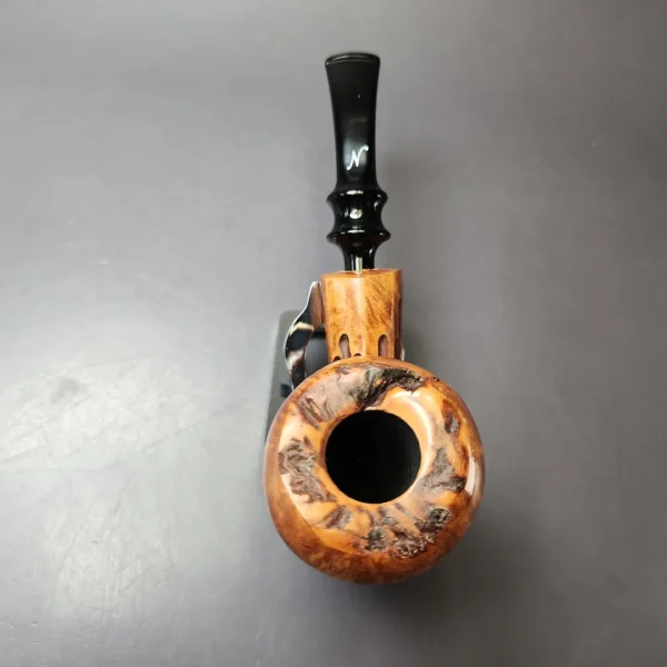 Nording Spruce Cone Partially Rusticated Freehand Estate Briar Pipe, Unsmoked - Image 6