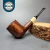 MBSD Briars by Vitale Sienna Contrast Smooth Billiard w/ Boxwood Briar Pipe, New