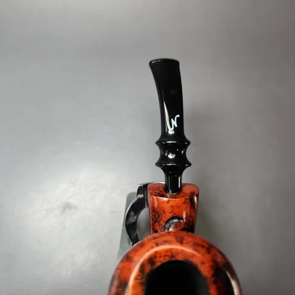 Nording Abstract Partially Rusticated Freehand Estate Briar Pipe, Unsmoked - Image 5