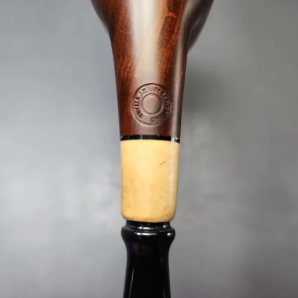 MBSD Briars by Vitale Sienna Contrast Smooth Billiard w/ Boxwood Briar Pipe, New - Image 10