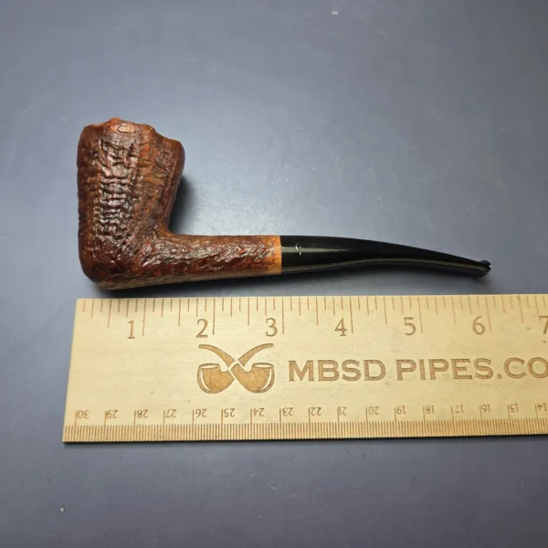 Charatan's Make Reuben Era Freehand Relief Sandblasted Freehand Estate Briar Pipe, English Estates - Image 8