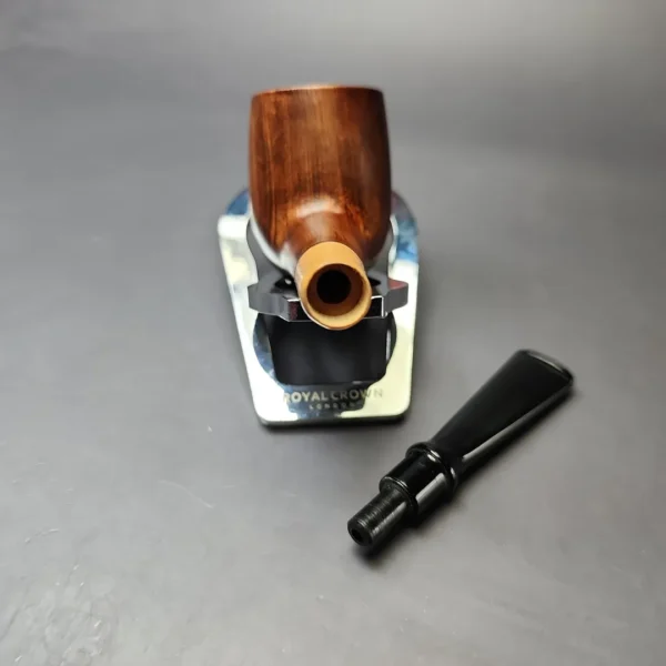 MBSD Briars by Vitale Sienna Contrast Smooth Billiard w/ Boxwood Briar Pipe, New - Image 11