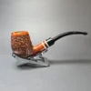 Mastro de Paja 0B Partially Rusticated Brandy Estate Briar Pipe, Unsmoked - Image 2
