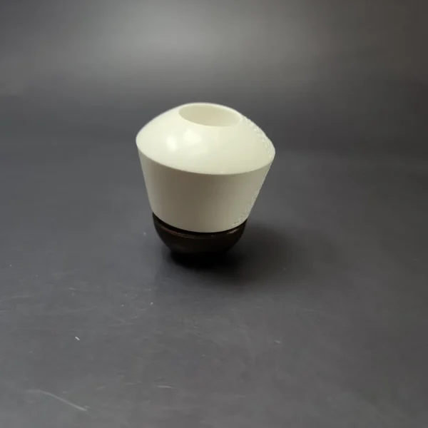 Falcon Extra Dental w/ MBSD Meerschaum Rhodesian Block Meerschaum Bowl Pipe, New - Image 4