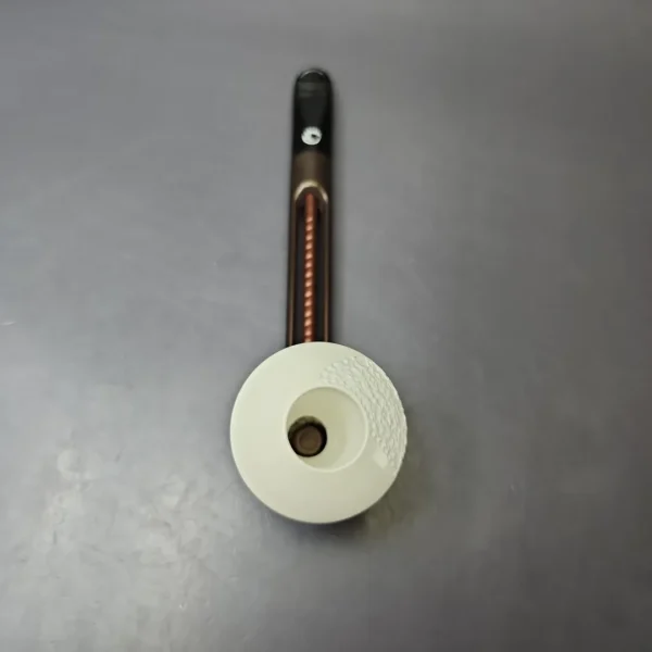 Falcon Extra Dental w/ MBSD Meerschaum Rhodesian Block Meerschaum Bowl Pipe, New - Image 7