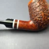 Mastro de Paja 0B Partially Rusticated Brandy Estate Briar Pipe, Unsmoked - Image 8
