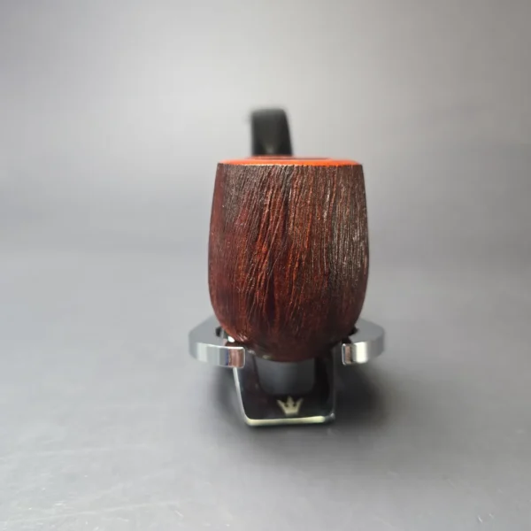 Stanwell Brushed Bent Billiard Estate Briar Pipe, Unsmoked, 9mm - Image 4