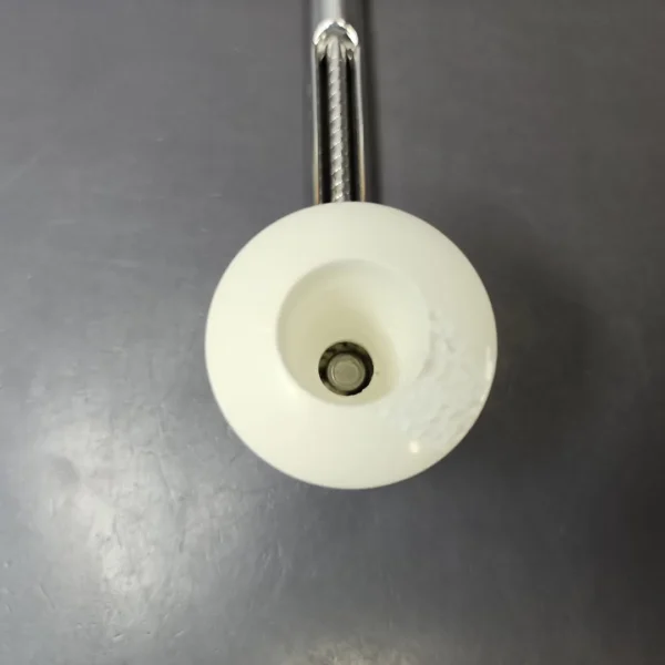 Falcon Chrome Dental w/ MBSD Meerschaum Dublin Block Meerschaum Bowl Pipe, New - Image 4