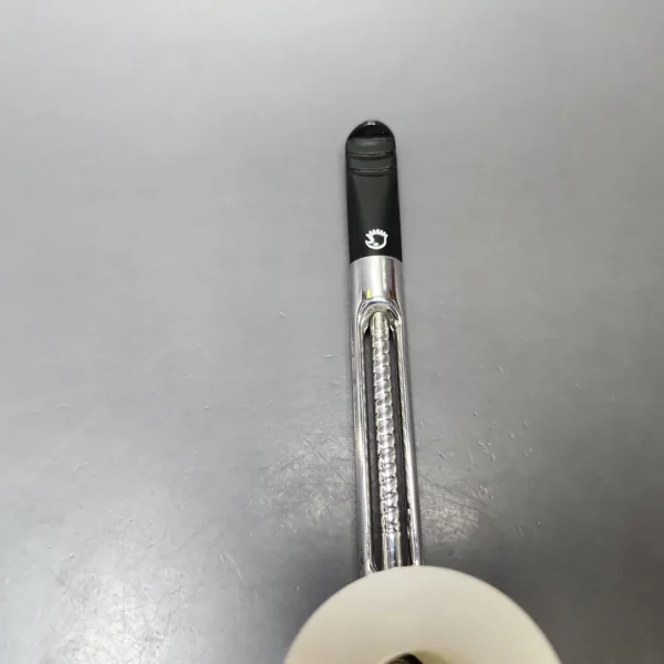 Falcon Chrome Dental w/ MBSD Meerschaum Dublin Block Meerschaum Bowl Pipe, New - Image 5