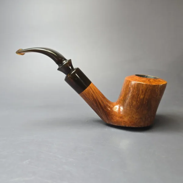 Unknown (Edward’s?) Smooth Freehand Sitter Estate Briar Pipe, American Estates - Image 4