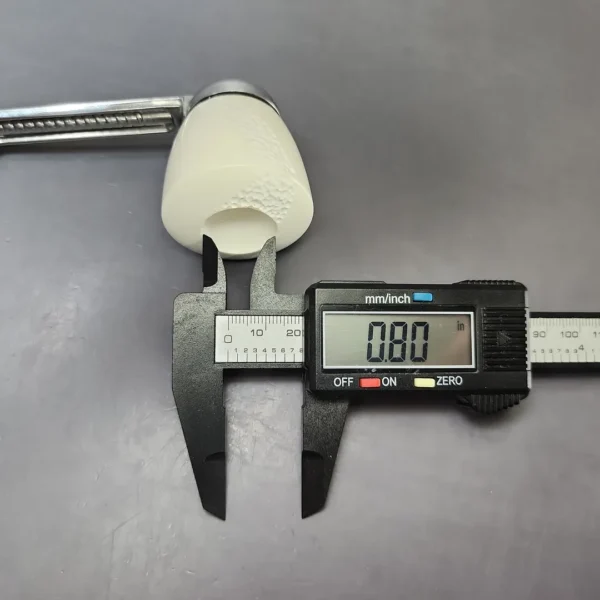 Falcon Chrome Dental w/ MBSD Meerschaum Dublin Block Meerschaum Bowl Pipe, New - Image 9