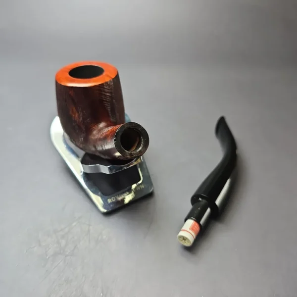 Stanwell Brushed Bent Billiard Estate Briar Pipe, Unsmoked, 9mm - Image 11