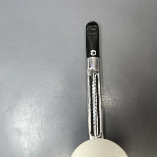 Falcon Chrome Dental w/ MBSD Meerschaum Dublin Block Meerschaum Bowl Pipe, New - Image 3