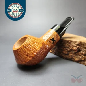 Morgan BlackJack 10th Anniversary Sandblasted Rhodesian Estate Briar Pipe, Unsmoked
