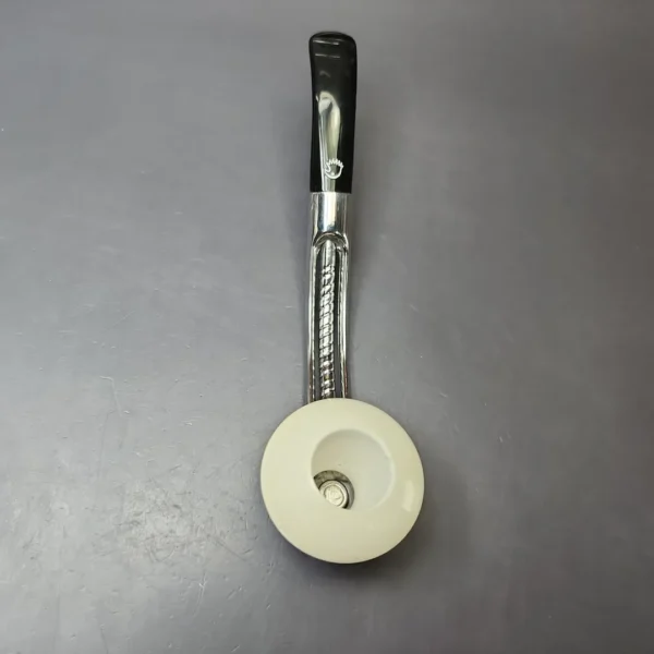 Falcon Classic Bent Multipurpose w/ MBSD Meerschaum Rhodesian Block Meerschaum Bowl Pipe, New - Image 6