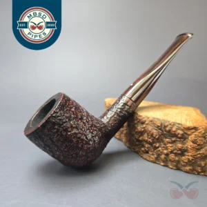 Dunhill Shell Briar ODA 843 Sandblasted Billiard Estate Briar Pipe, English Estates